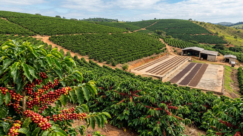 Safra de café em Minas pode chegar a 33,4 milhões de sacas: o que o novo levantamento revela ao produtor